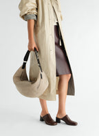 QUIVER CLIP BAG IN ECO HEAVY COTTON CANVAS