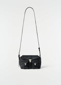 MINI SOFT GEAR BAG IN BUBBLE LAMBSKIN LEATHER