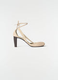 PEDILLE BALLERINA 80MM HEEL IN GOATSKIN LEATHER