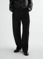 FORMAL SLIP ON IN SHINY VEGETABLE LEATHER