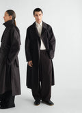 LIGHT TRENCH COAT IN WATER REPELLENT COTTON GABARDINE