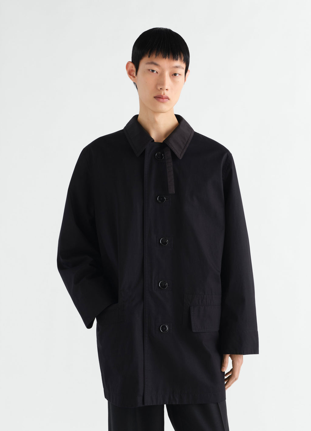 RAIN JACKET IN WATER REPELLENT VENTILE® COTTON TWILL