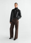 STRAIGHT PANTS IN HEAVY COTTON TWILL