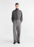 BARREL PANTS IN COTTON TWILL BLEND