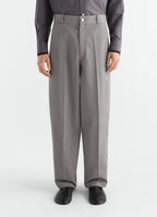 BARREL PANTS IN COTTON TWILL BLEND