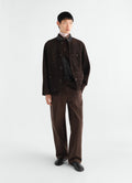 BARREL PANTS IN COTTON TWILL BLEND