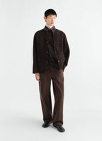 BARREL PANTS IN COTTON TWILL BLEND