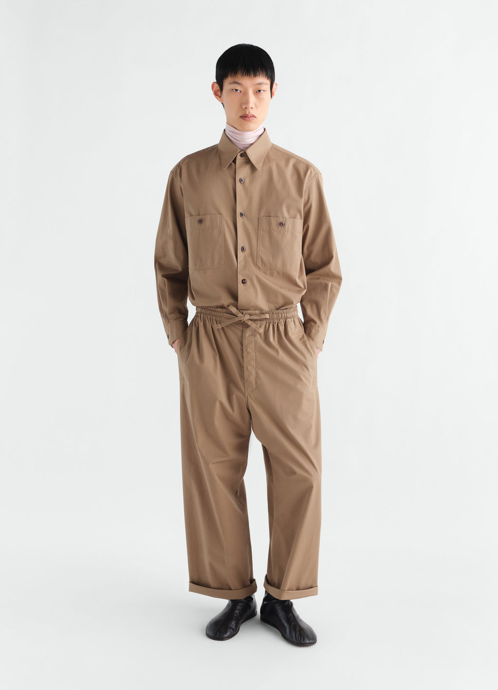 PYJAMA PANTS IN LIGHT COTTON TWILL