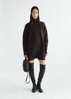 RELAXED OVERALL IN FELTED MERINO WOOL