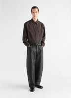 MAXI WORKWEAR PANTS IN COATED DENIM