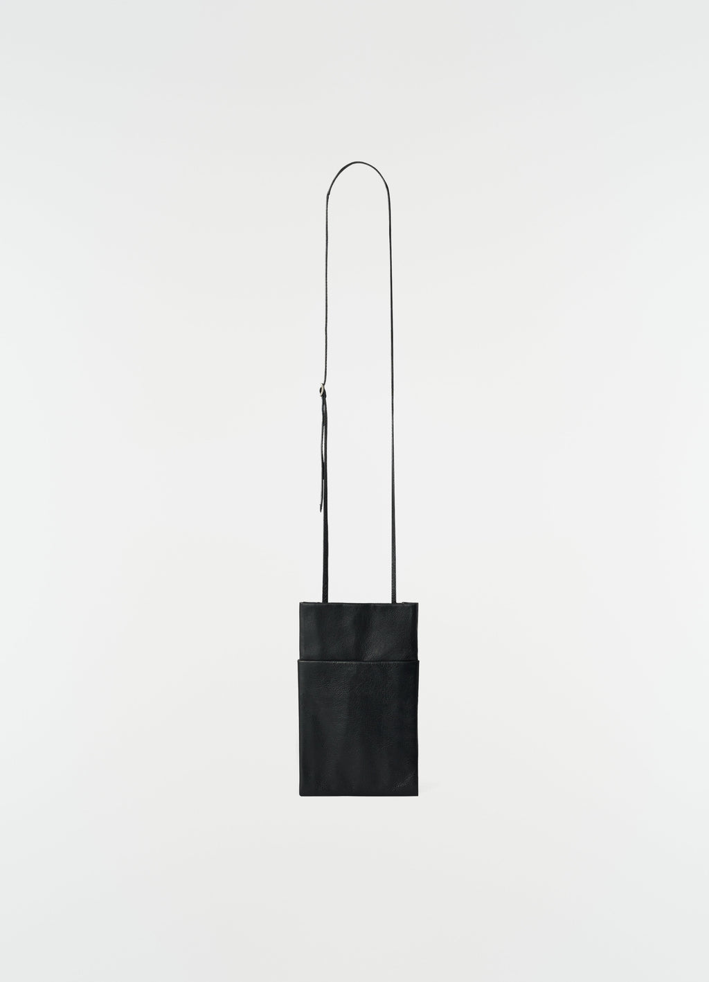BOOK POUCH IN GRAINED COW LEATHER