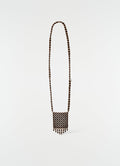 GRIGRI NECKLACE IN RESINE BEADS