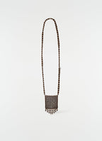 GRIGRI NECKLACE IN RESINE BEADS